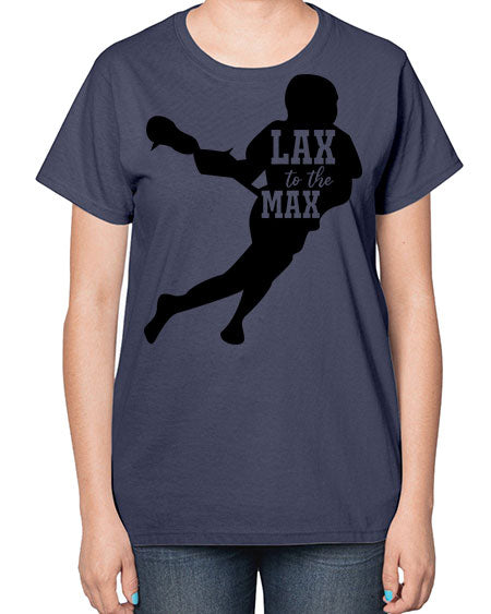 lax to the max 2# - lacrosse-  Ladies T-Shirt
