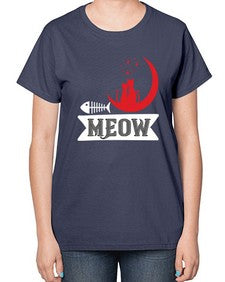 meow Style 70# - cats-  Ladies T-Shirt