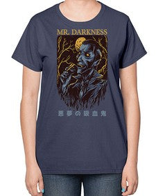 mr darkness 942# - art pop art-  Ladies T-Shirt