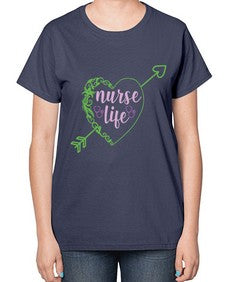nurse life 1165# - nurse-  Ladies T-Shirt