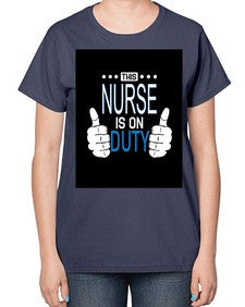 nurse pmg 1189# - nurse-  Ladies T-Shirt