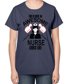 nurse tshirt 1213# - nurse-  Ladies T-Shirt