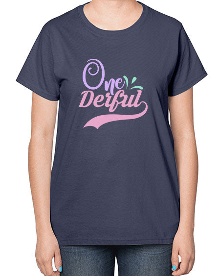 one derful Style 174# - kids-  Ladies T-Shirt
