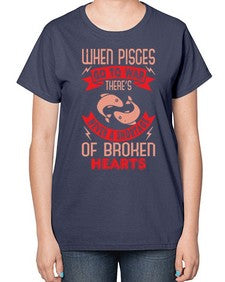 pisces 360# - pisces-  Ladies T-Shirt