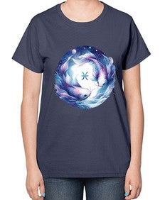 pisces 363# - pisces-  Ladies T-Shirt