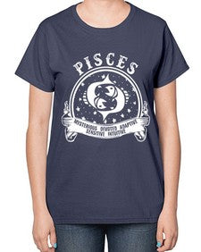 pisces 48# - pisces-  Ladies T-Shirt
