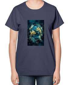 pisces 53# - pisces-  Ladies T-Shirt