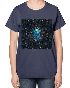 pisces Straight 366# - pisces-  Ladies T-Shirt