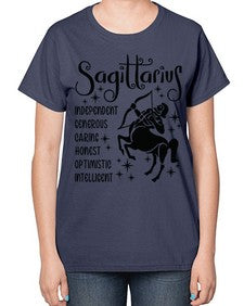 sagittarius 397# - sagittarius-  Ladies T-Shirt