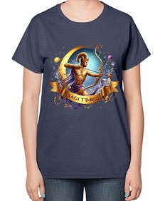 sagittarius 398# - sagittarius-  Ladies T-Shirt