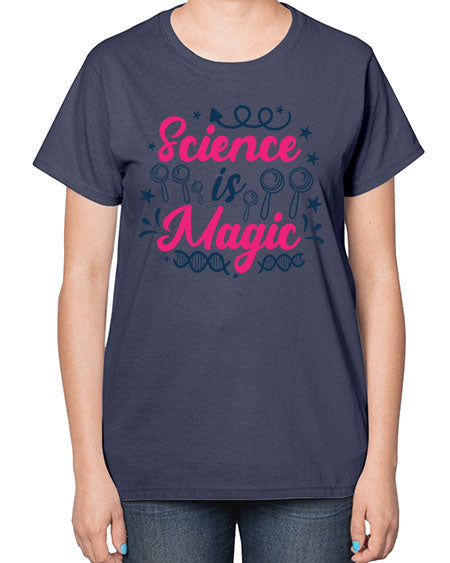 science is magic 90# - general science-  Ladies T-Shirt