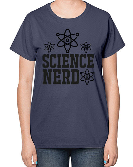 science nerd 63# - general science-  Ladies T-Shirt