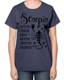 scorpio 431# - scorpio-  Ladies T-Shirt