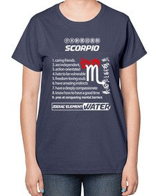 scorpio 456# - scorpio-  Ladies T-Shirt