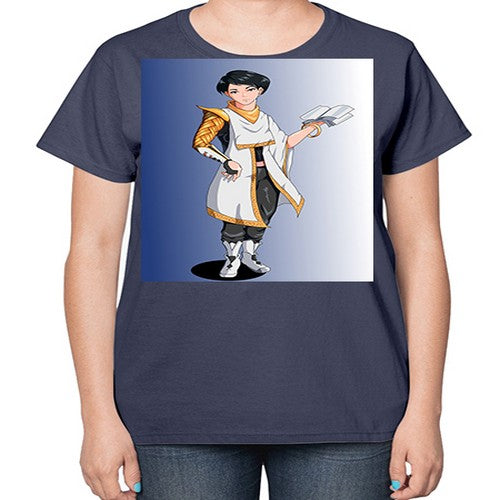 the book master 58# - anime-  Ladies T-Shirt