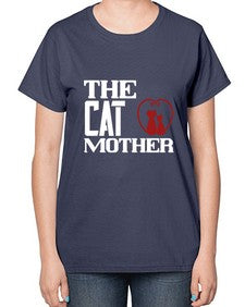 the cat mother Style 117# - cats-  Ladies T-Shirt