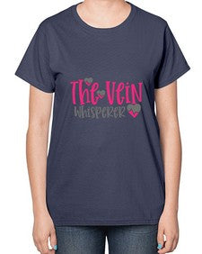 the vein whisperer Style 1533# - nurse-  Ladies T-Shirt