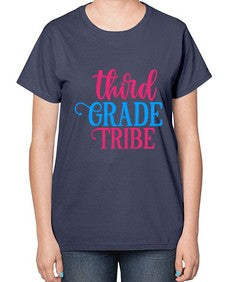 third grade tribe 978# - third grade-  Ladies T-Shirt