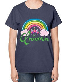 unicorn 442# - unicorn-  Ladies T-Shirt