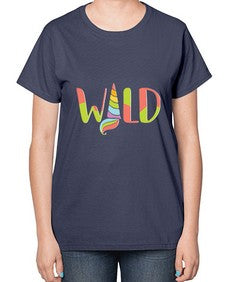 wild 559# - unicorn-  Ladies T-Shirt