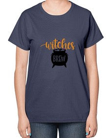 witches brew 6# - witch-  Ladies T-Shirt