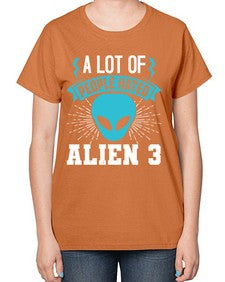 A lot of people hated alien 1# - ufo-  Ladies T-Shirt