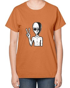 Alien 59# - ufo-  Ladies T-Shirt