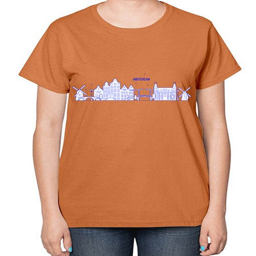 Amsterdam 322# - cities-  Ladies T-Shirt