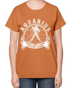 Aquarius 43# - aquarius-  Ladies T-Shirt