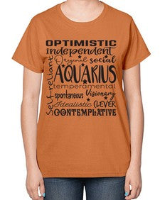 Aquarius 563# - aquarius-  Ladies T-Shirt