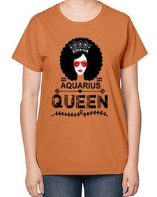 Aquarius queen 75# - aquarius-  Ladies T-Shirt