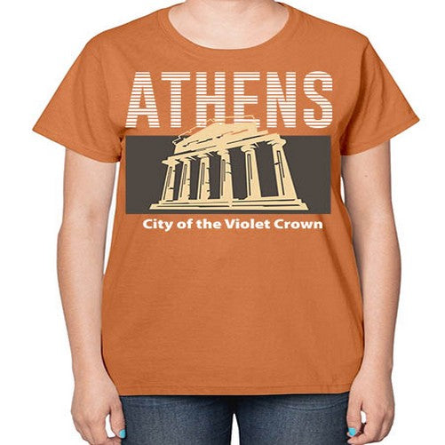 Athens 368# - cities-  Ladies T-Shirt