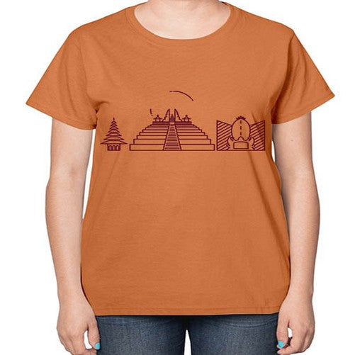 Bali 396# - cities-  Ladies T-Shirt