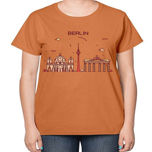 Berlin 447# - cities-  Ladies T-Shirt