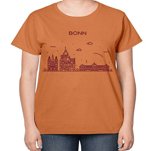 Bonn 472# - cities-  Ladies T-Shirt