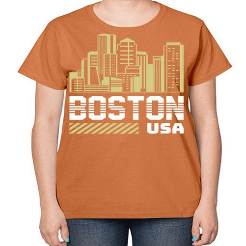 Boston 480# - cities-  Ladies T-Shirt