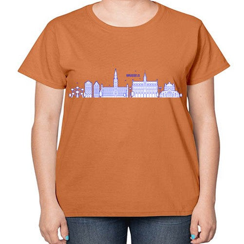 Brussels 509# - cities-  Ladies T-Shirt
