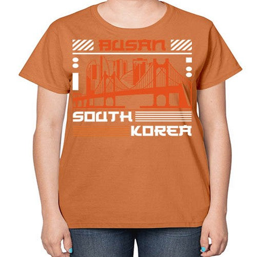 Busan 524# - cities-  Ladies T-Shirt
