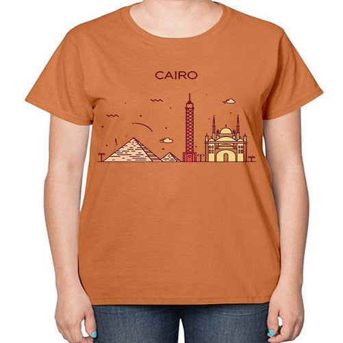 Cairo 529# - cities-  Ladies T-Shirt