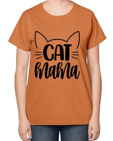 Cat Mama Style 84# - cats-  Ladies T-Shirt
