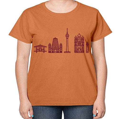 Colombo 598# - cities-  Ladies T-Shirt