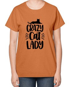 Crazy Cat Lady Style 92# - cats-  Ladies T-Shirt