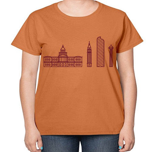 Denver 660# - cities-  Ladies T-Shirt