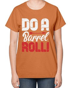 Do a barrel roll 4# - video games-  Ladies T-Shirt