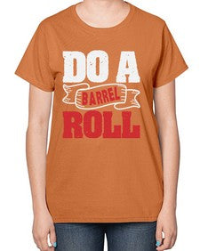 Do a barrel roll 5# - video games-  Ladies T-Shirt