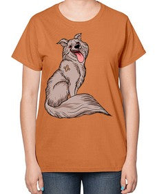 dog 98# - dogs-  Ladies T-Shirt