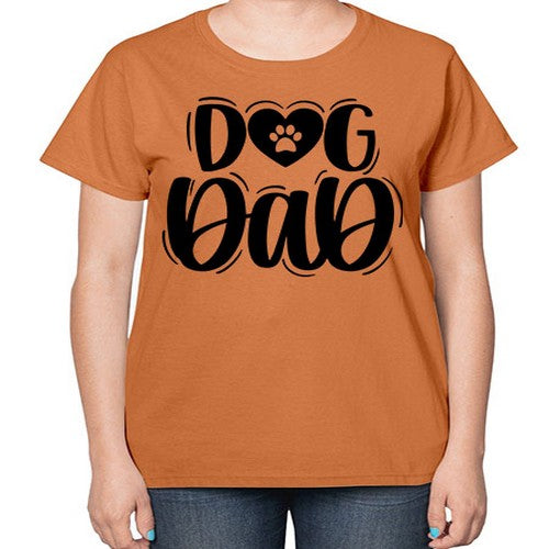 Dog Dad Style 30# - dogs-  Ladies T-Shirt
