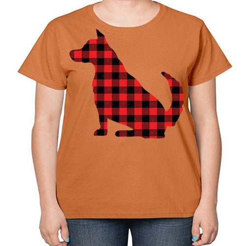 Dog Style 105# - dogs-  Ladies T-Shirt
