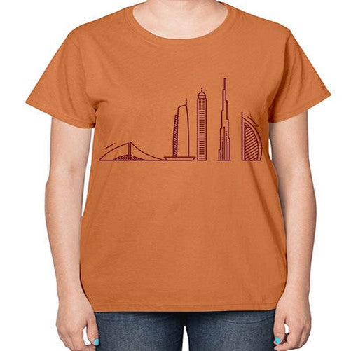 Dubai 686# - cities-  Ladies T-Shirt