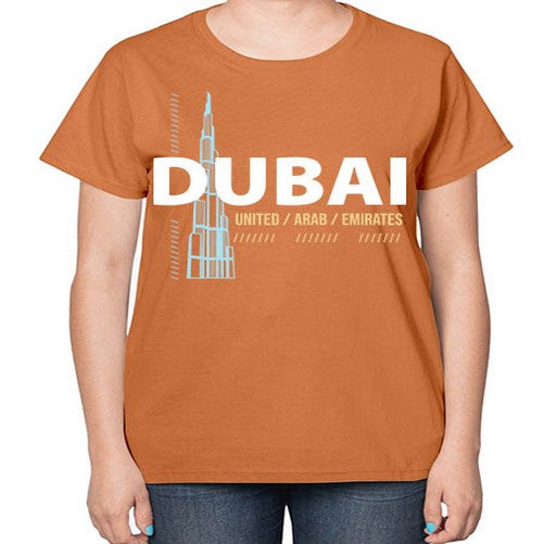 Dubai 687# - cities-  Ladies T-Shirt